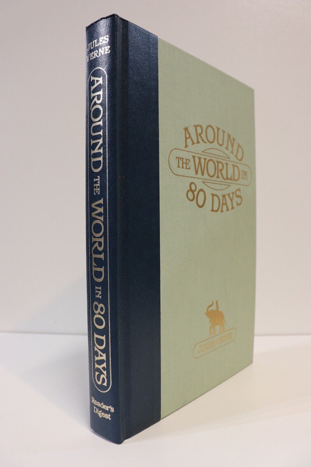 Around The World In Eighty Days by J Verne - 1988 - Classic Literature Book