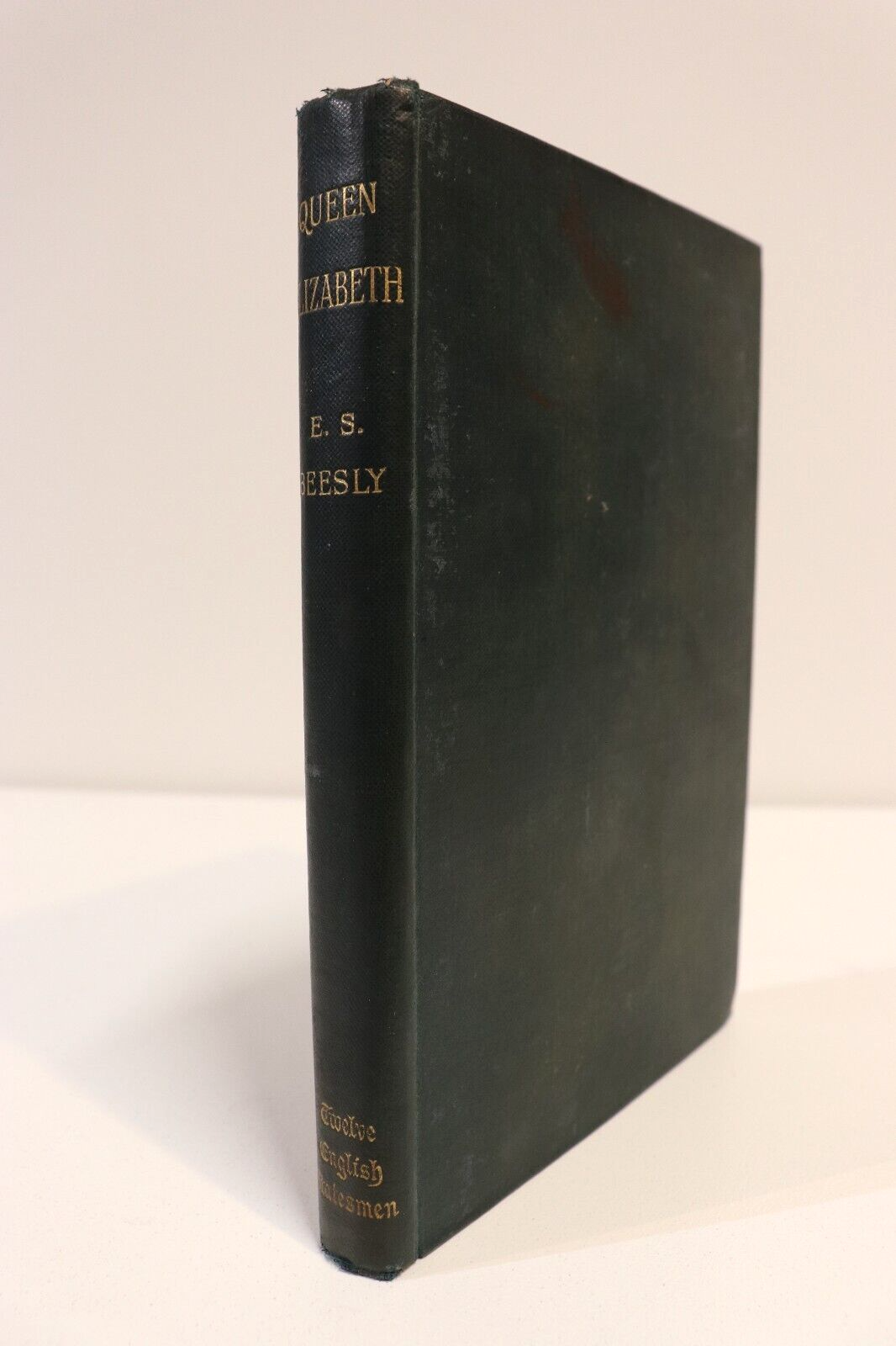 Queen Elizabeth by Edward Spencer Beesly - 1912 - Antique British History Book