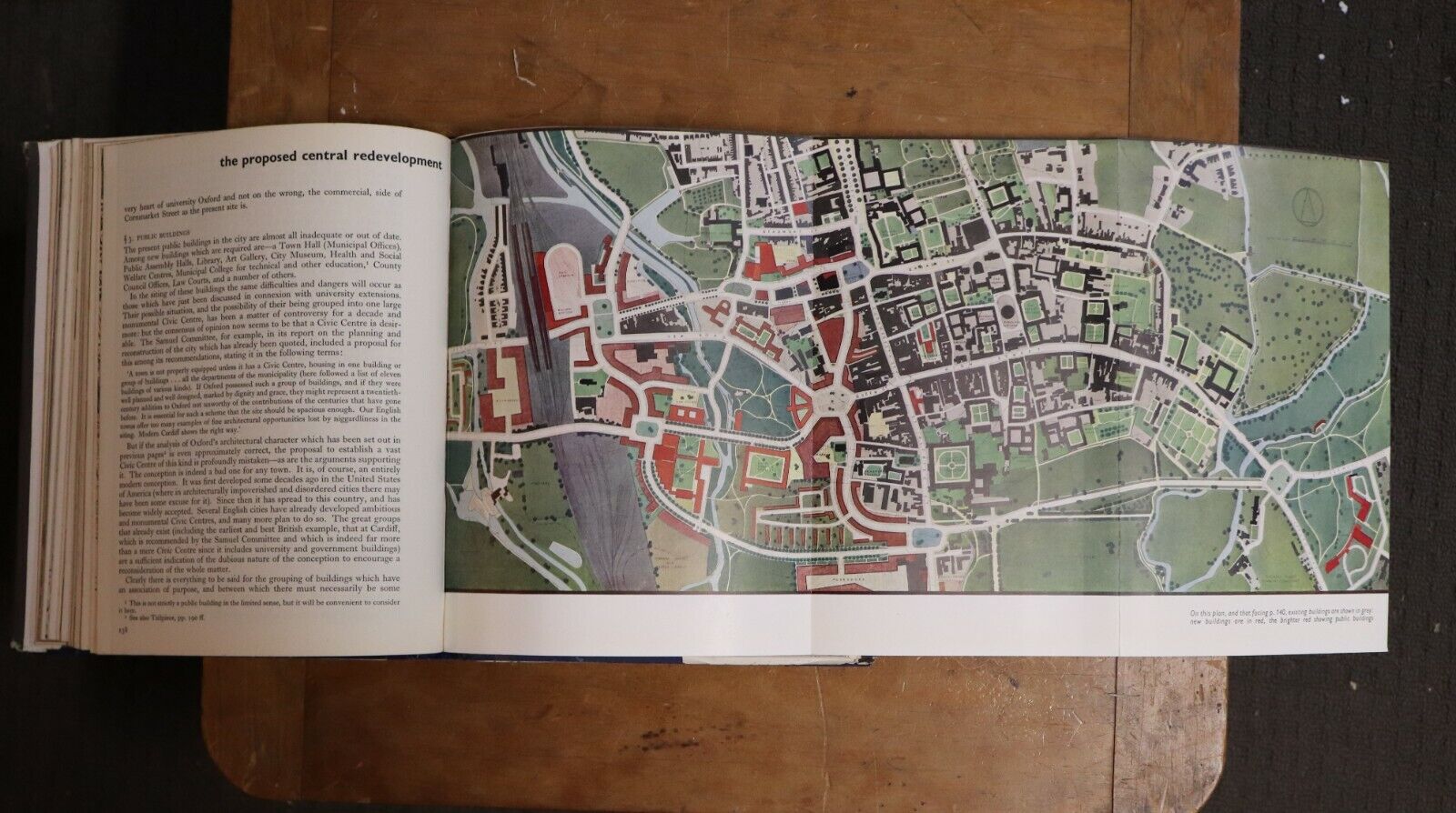 Oxford Replanned by Thomas Sharp - 1948 - Town Planning & Architecture Book