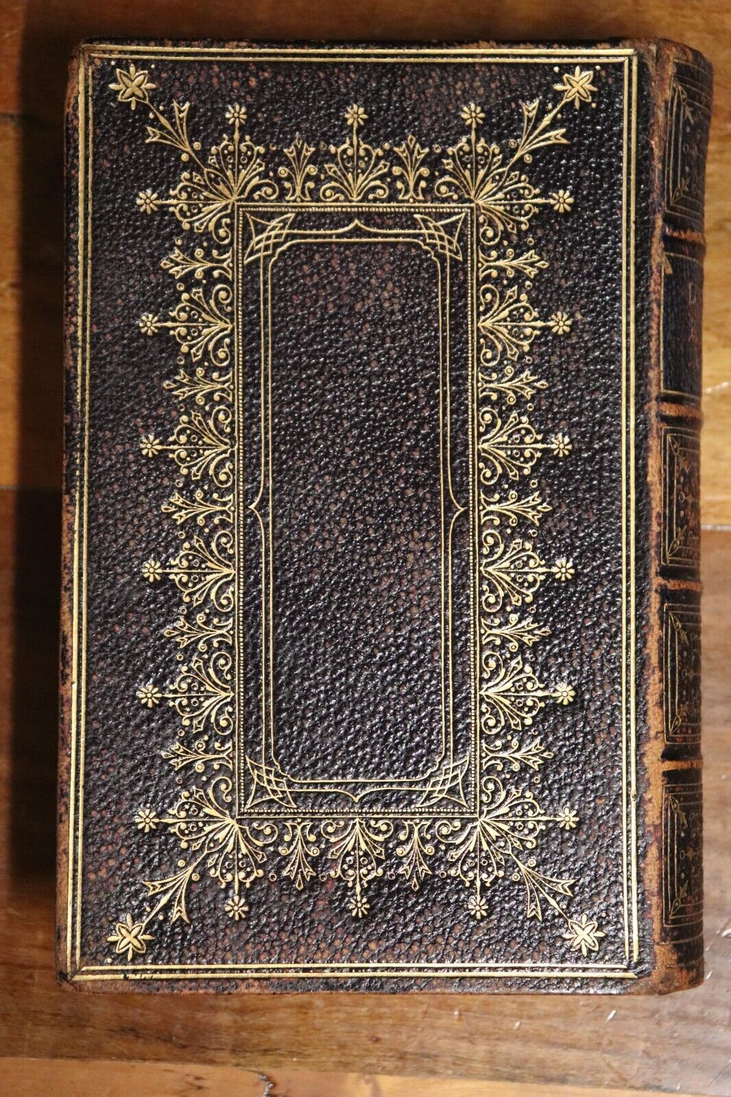 The Poetical Works Of Longfellow w/Hiawatha - 1856 - Antique Poetry Book