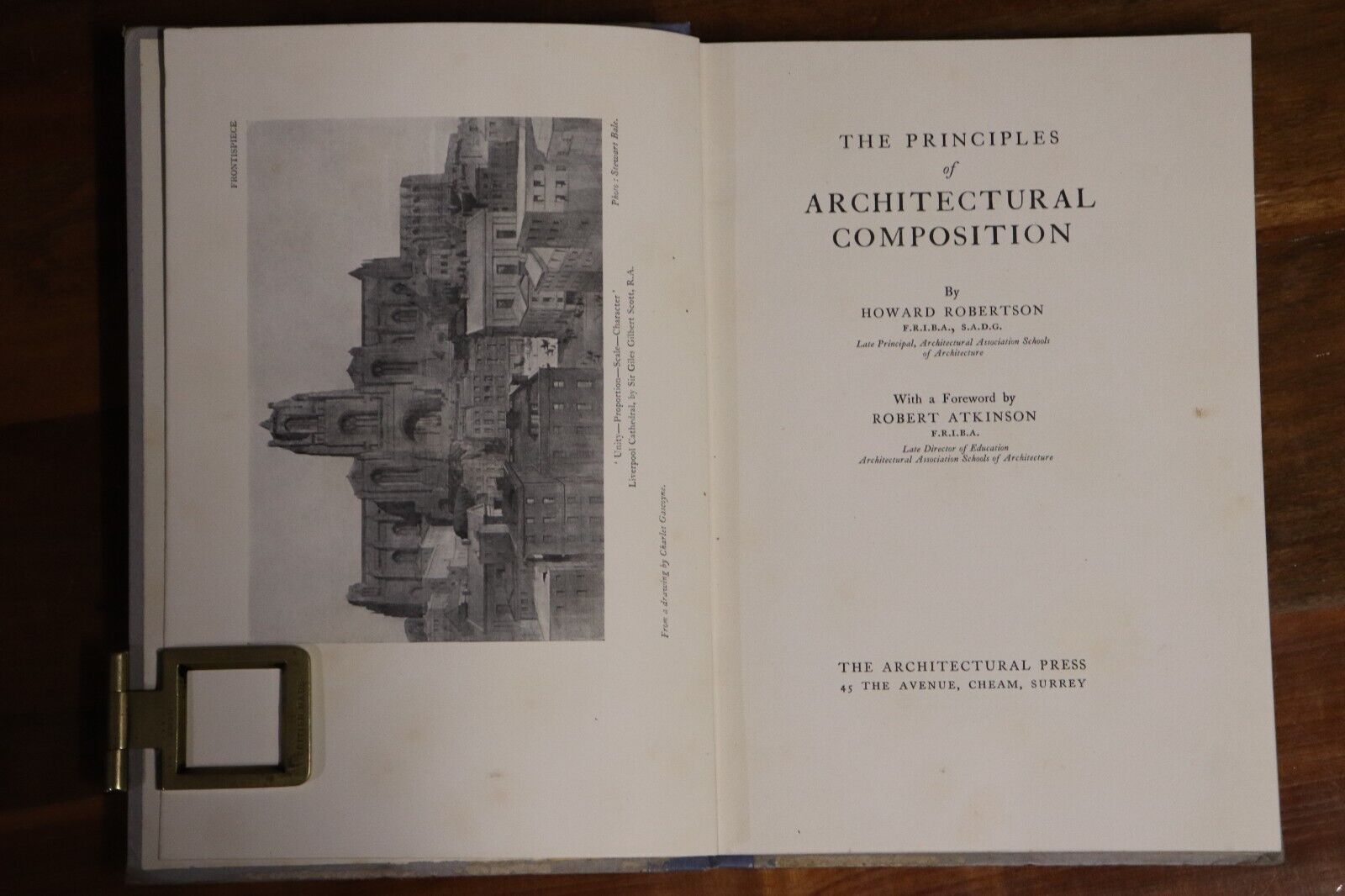 The Principles Of Architectural Composition - 1942 - 1st Ed. Architecture Book - 0