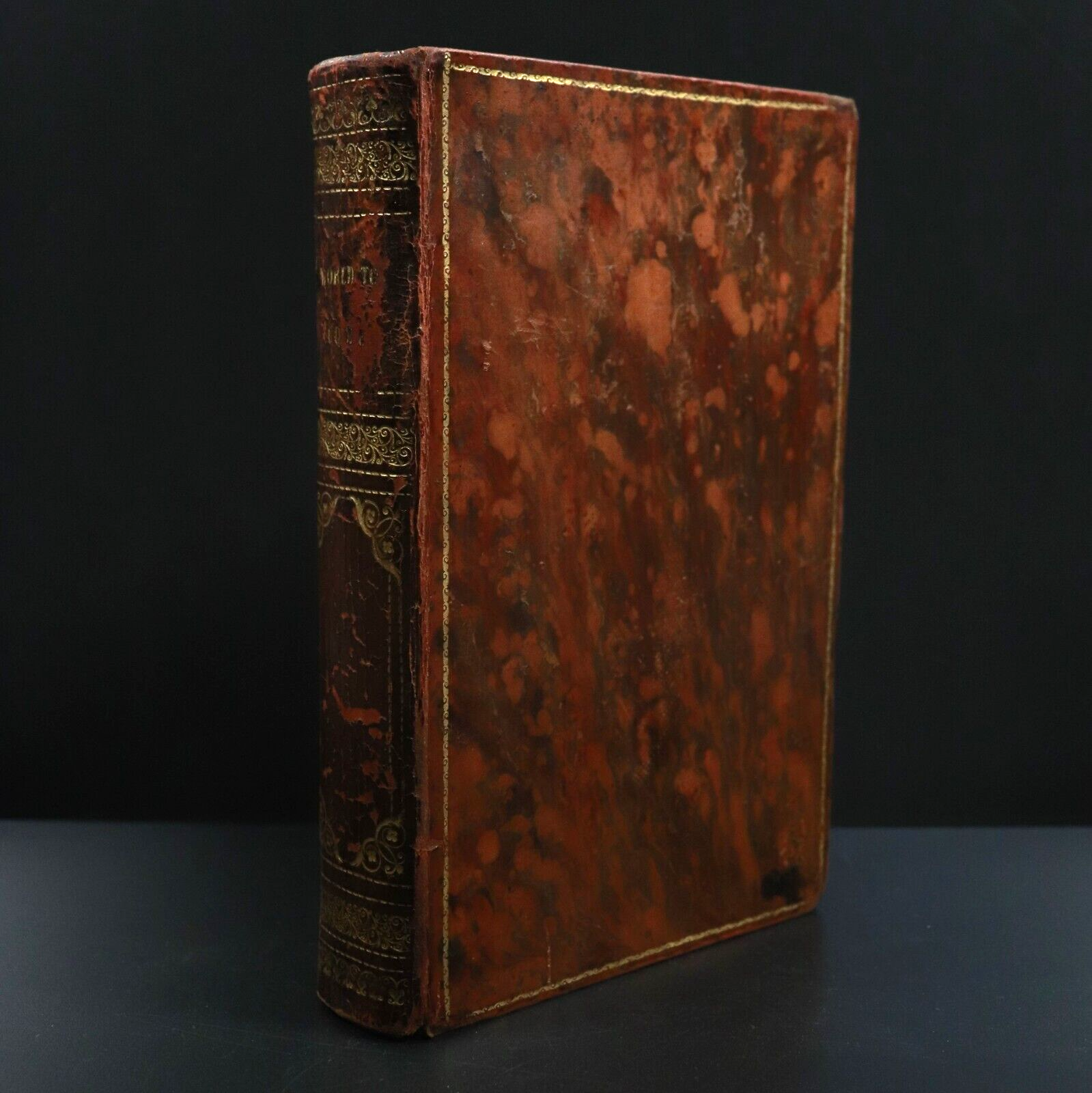 1838 The World To Come by Isaac Watts - Antiquarian Theology Book
