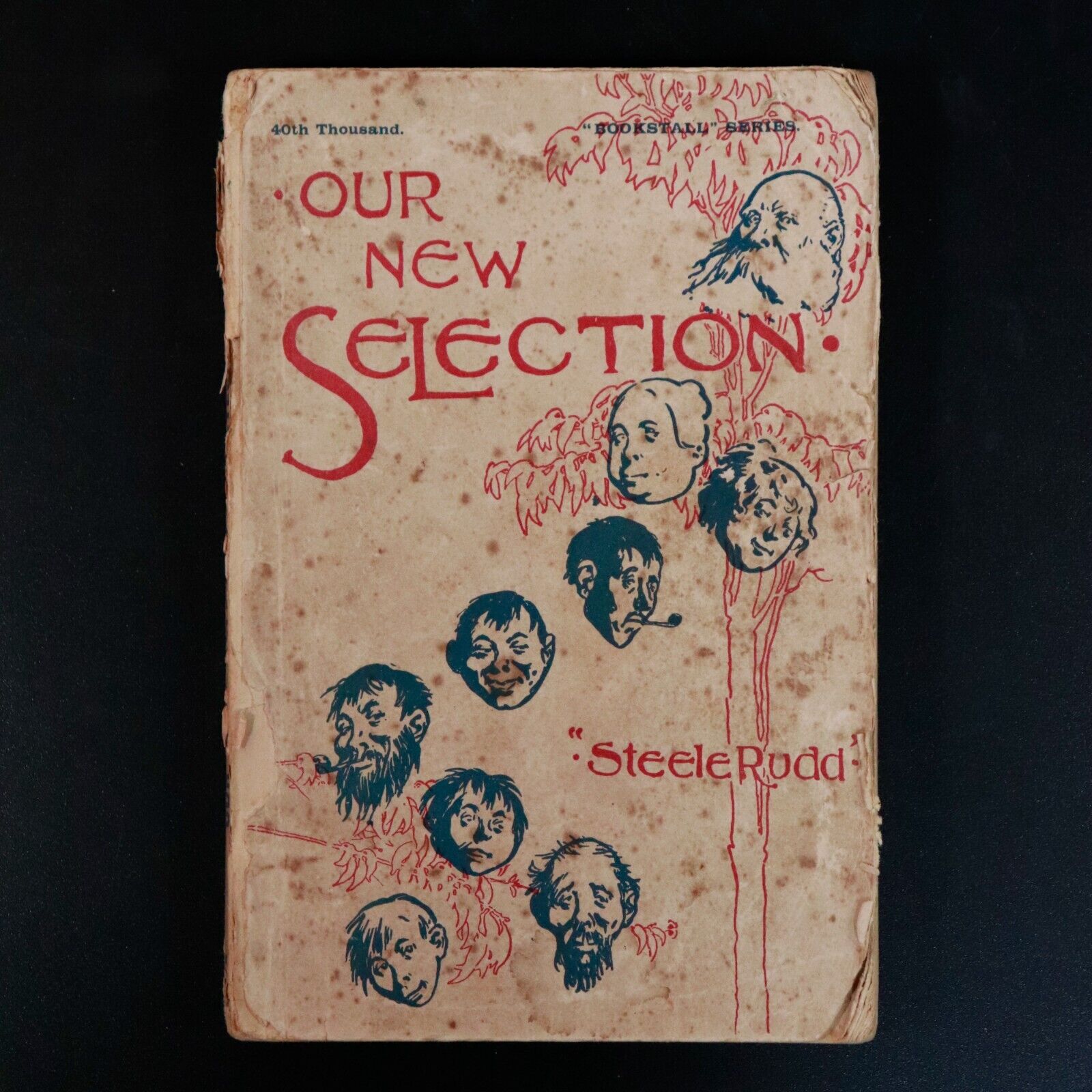 1911 Our New Selection by Arthur H. Davis Antique Australian Fiction Book
