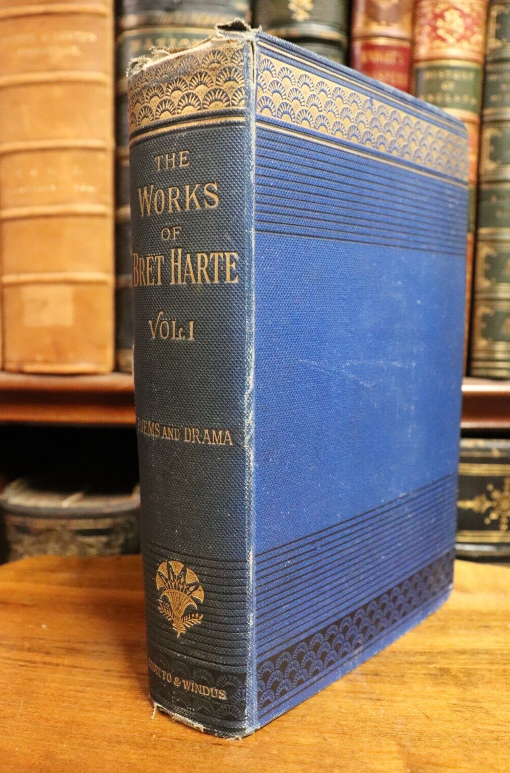 The Complete Works Of Bret Harte Vol. 1 - 1882 - Antique Poetry Book