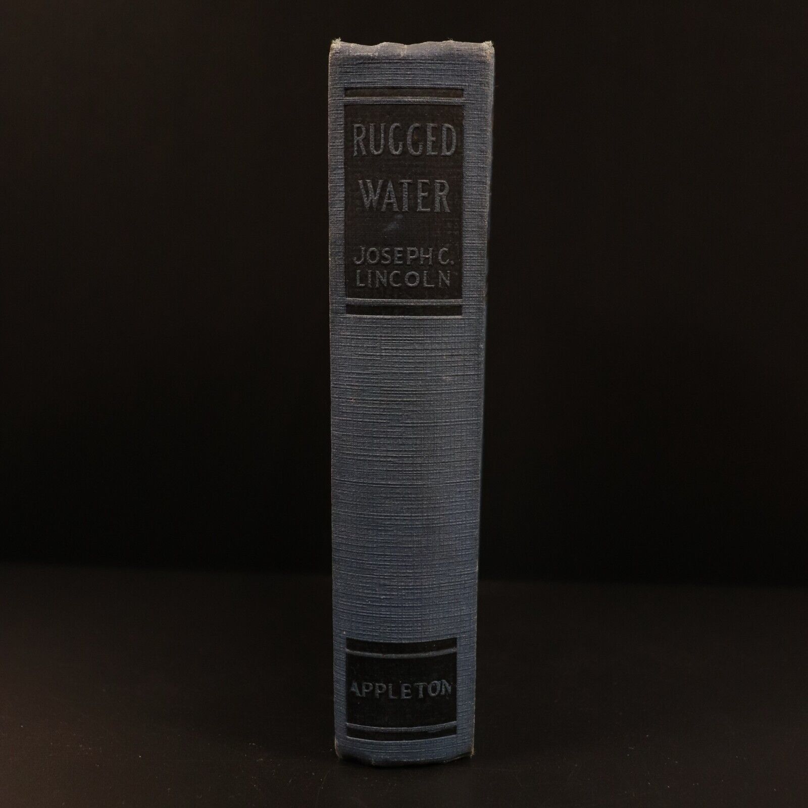 1924 Rugged Water by Joseph C. Lincoln 1st Edition Antique American Fiction Book