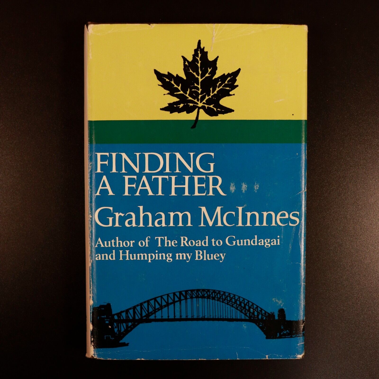 1967 Finding A Father by Graham McInnes Australian Biography History Book