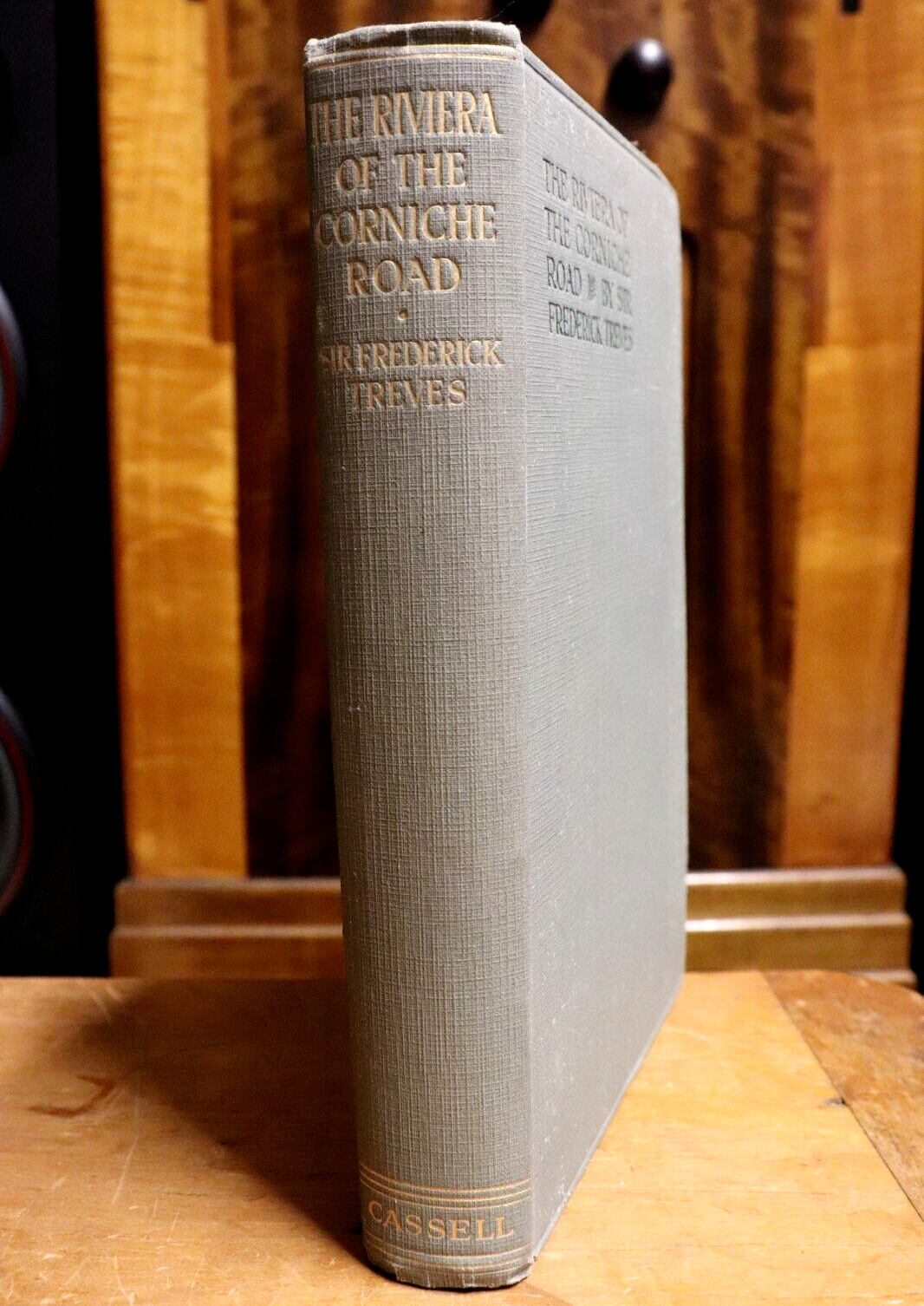 1926 The Riviera Of The Corniche Road Sir F. Treves Antique Travel Book France