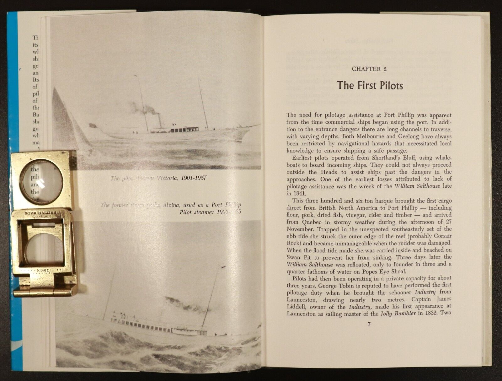 1979 Port Phillip Pilots & Defences by J. Noble Australian Maritime History Book