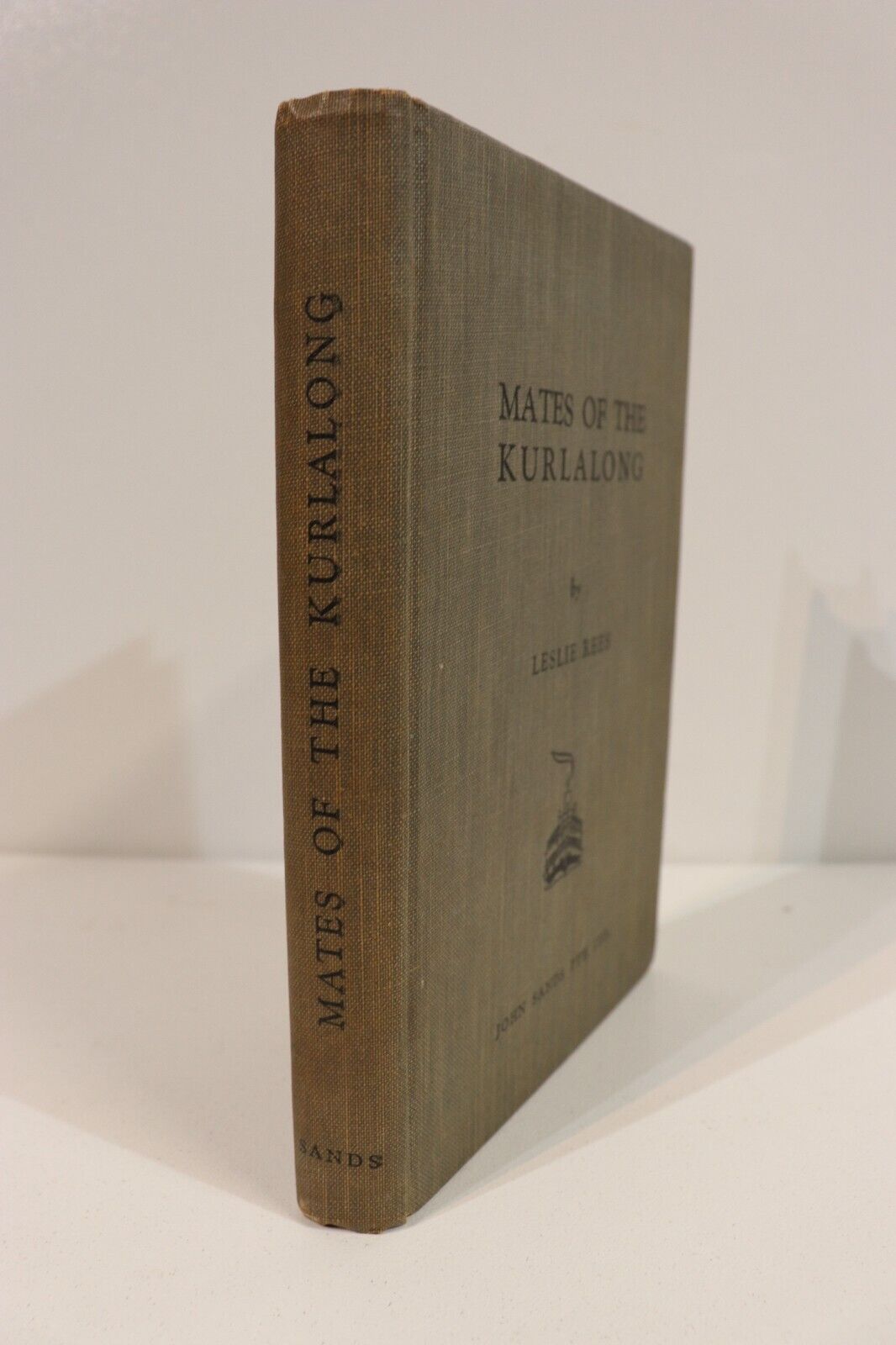 Mates Of The Kulalong by Leslie Rees - 1948 - Antique Australian Fiction Book