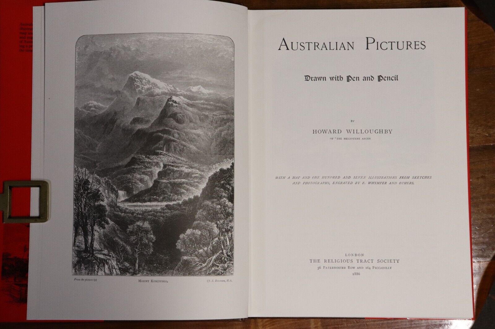 Australian Pictures Drawn With Pen & Pencil - 1985 - Australian History Book