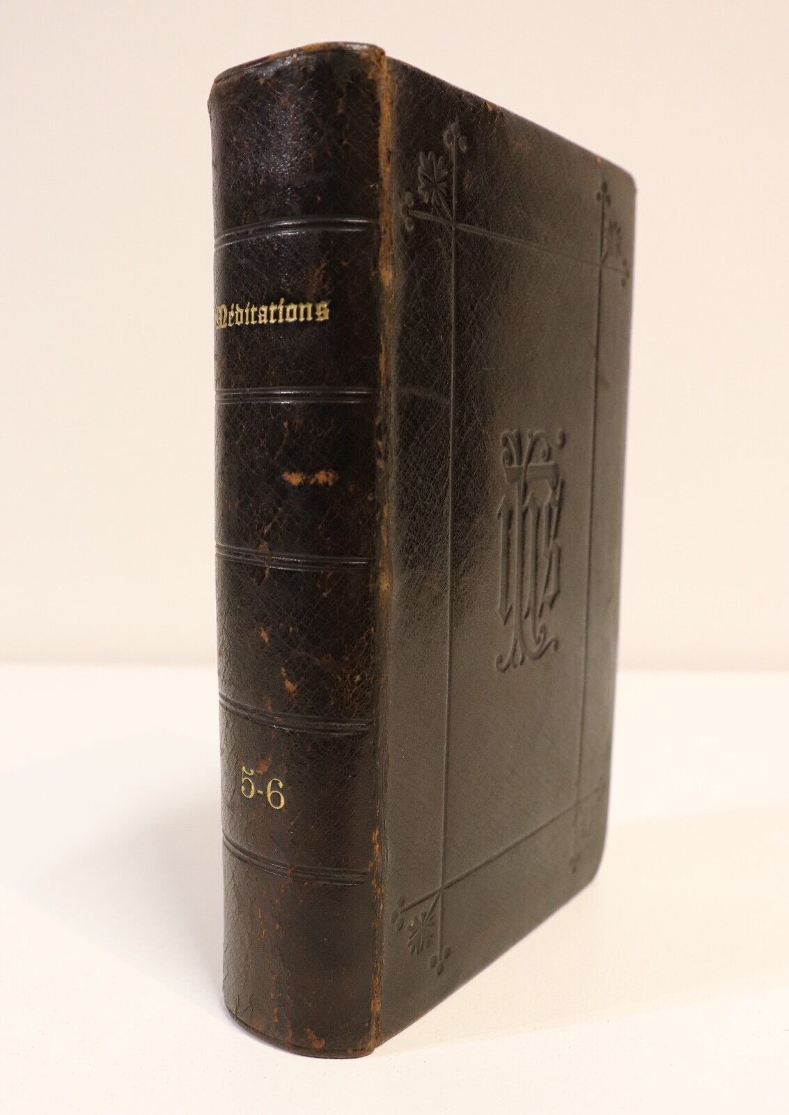 Jesus Christ Meditations & Contemplations - 1891 - French Religious Book