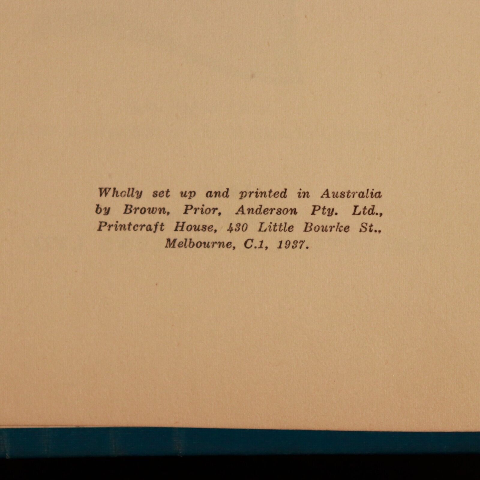 1937 One Hundred Years Of Presbyterianism in Victoria Australian History Book