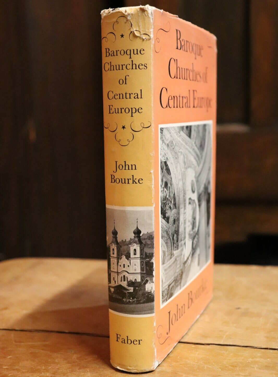 1958 Baroque Churches Of Central Europe Antique Architecture Book 1st Edition