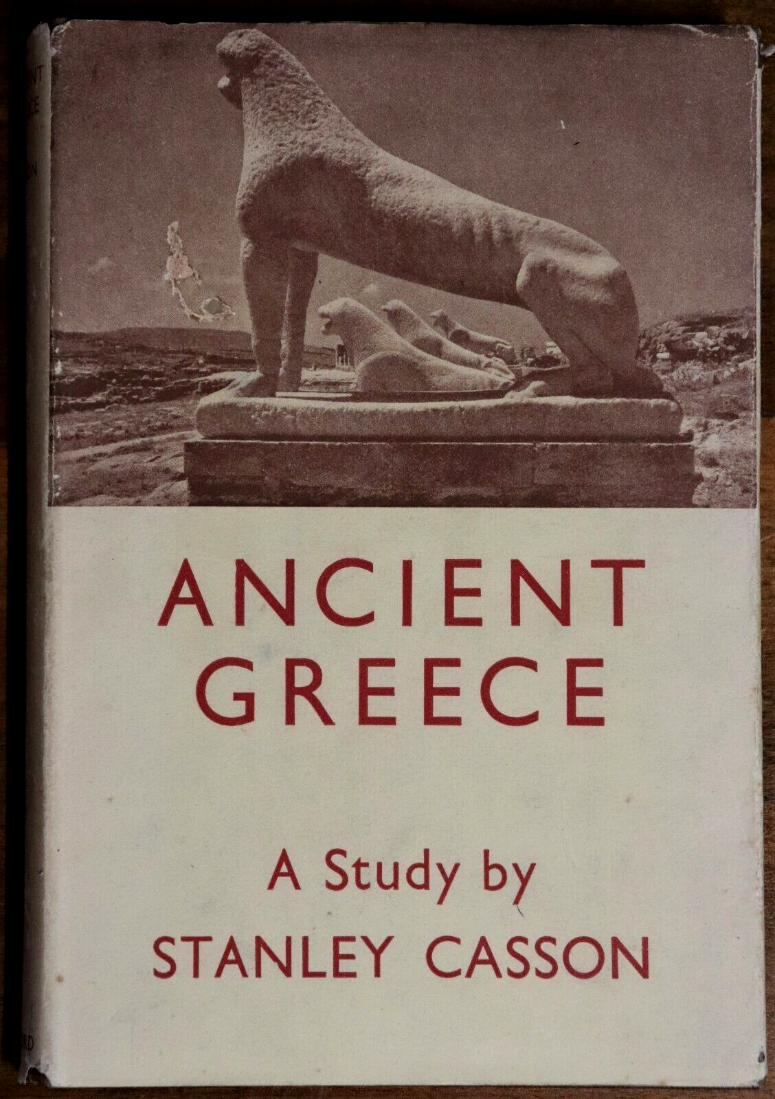 Ancient Greece by Stanley Casson - 1939 - 1st Edition - Antique History Book