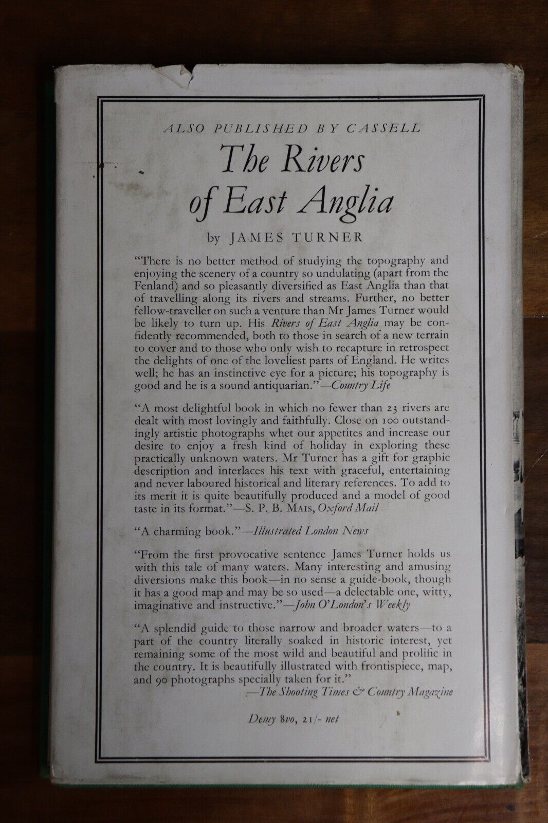 The River Trent by JH Ingram - 1955 - 1st Edition British History Book