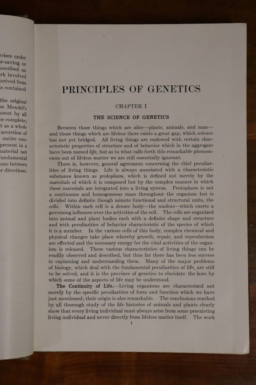 Principles of Genetics by EW Sinnott - 1939 - Antique Book - 3rd Edition