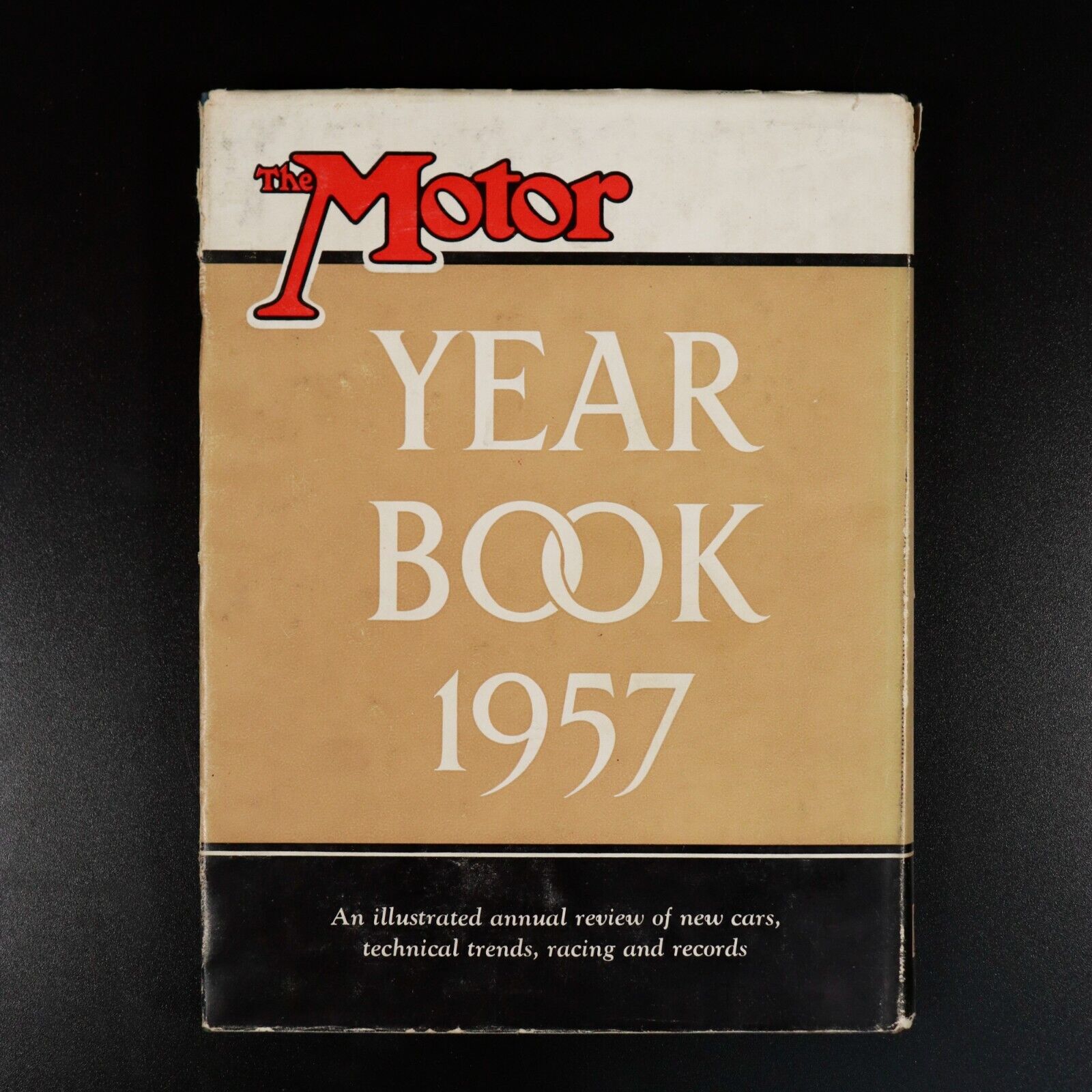 1957 The Motor Year Book For 1957 Vintage Automotive Book Car Racing