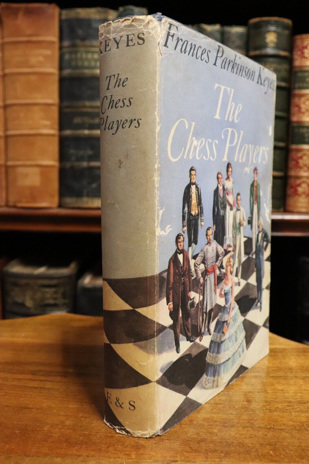 The Chess Players by FP Keyes - 1961 - 1st Edition Vintage Literature Book