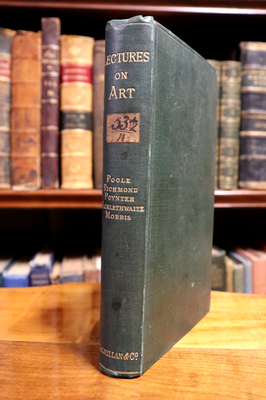 Lectures On Art by Reginald Poole - 1882 - Antique Art & Architecture Book