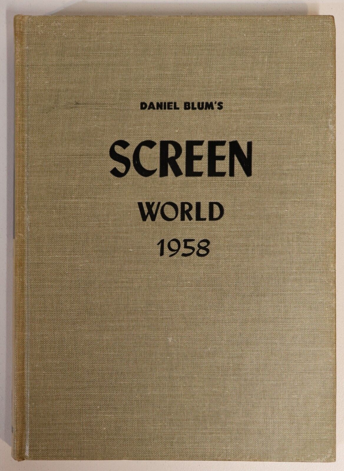 Daniel Blum's Screen World - 1958 - Vintage Film & Cinema History Book