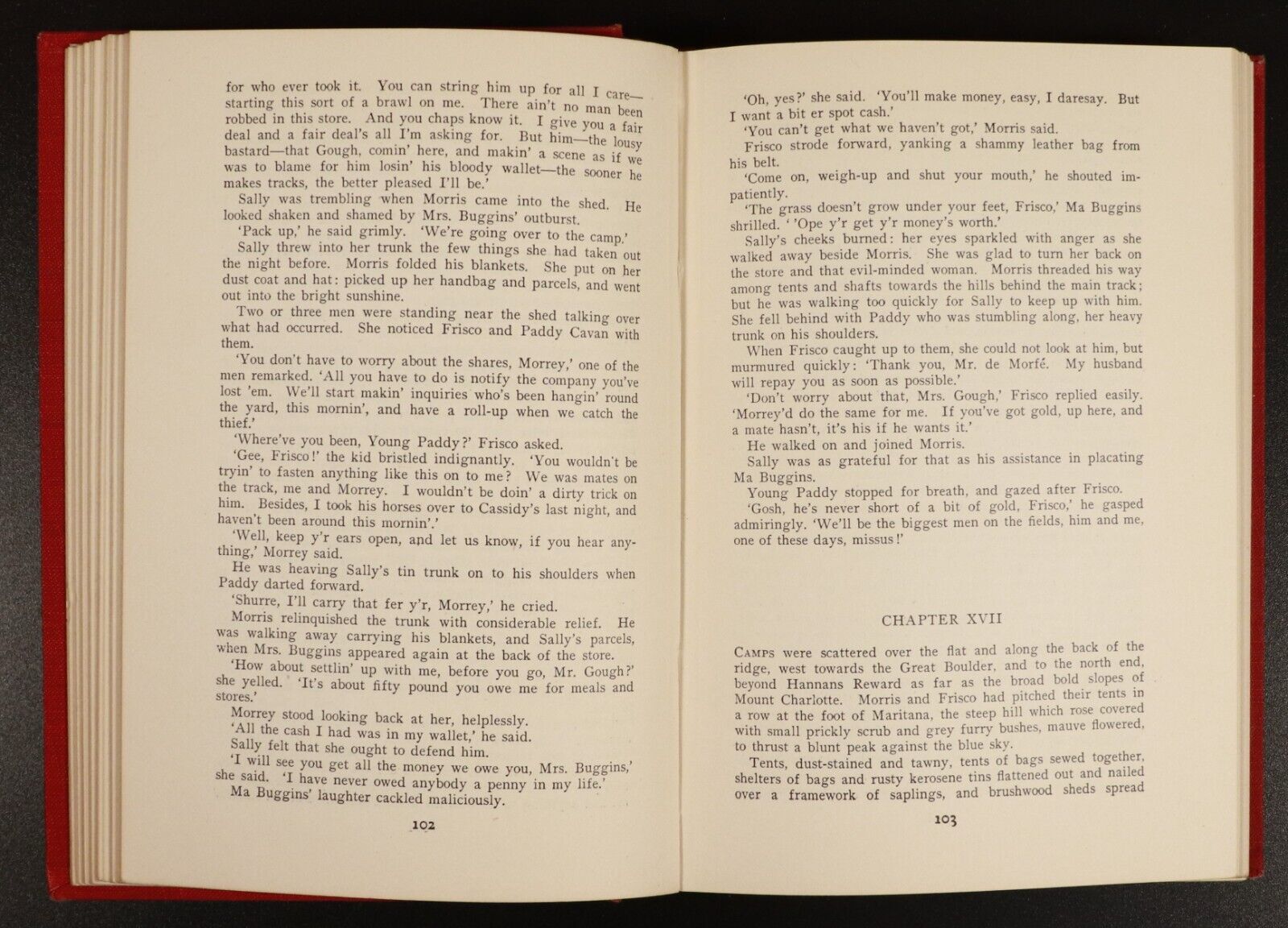 1946 Roaring Nineties Goldfields Of Western Australia Gold Mining Fiction Book
