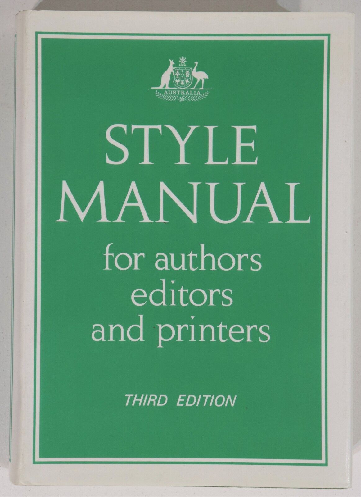 Style Manual For Authors, Editors & Printers - 1978 - Vintage Typesetting Book