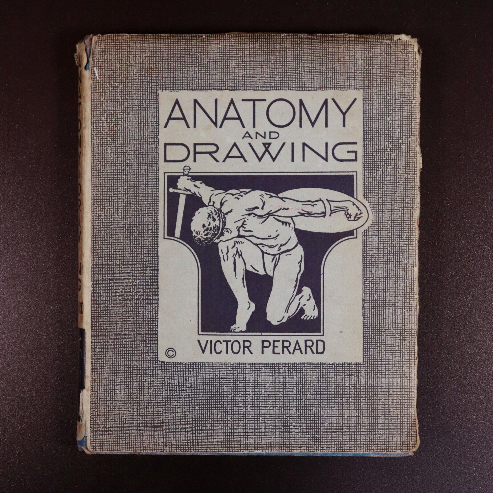 1950 Anatomy & Drawing by Victor Perard Vintage Art Tutorial Book
