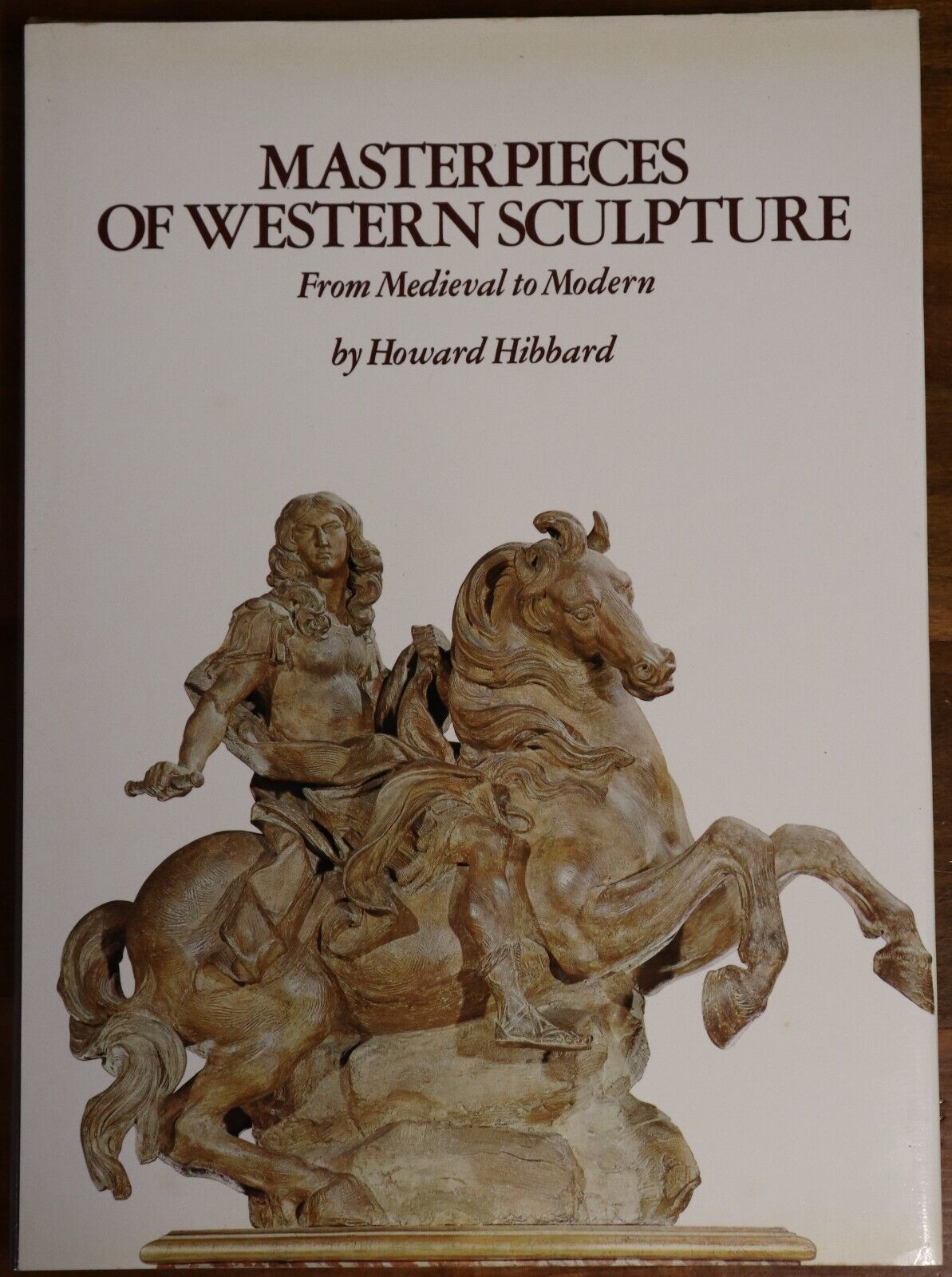 Masterpieces Of Western Sculpture - c1977 - Vintage Art Book