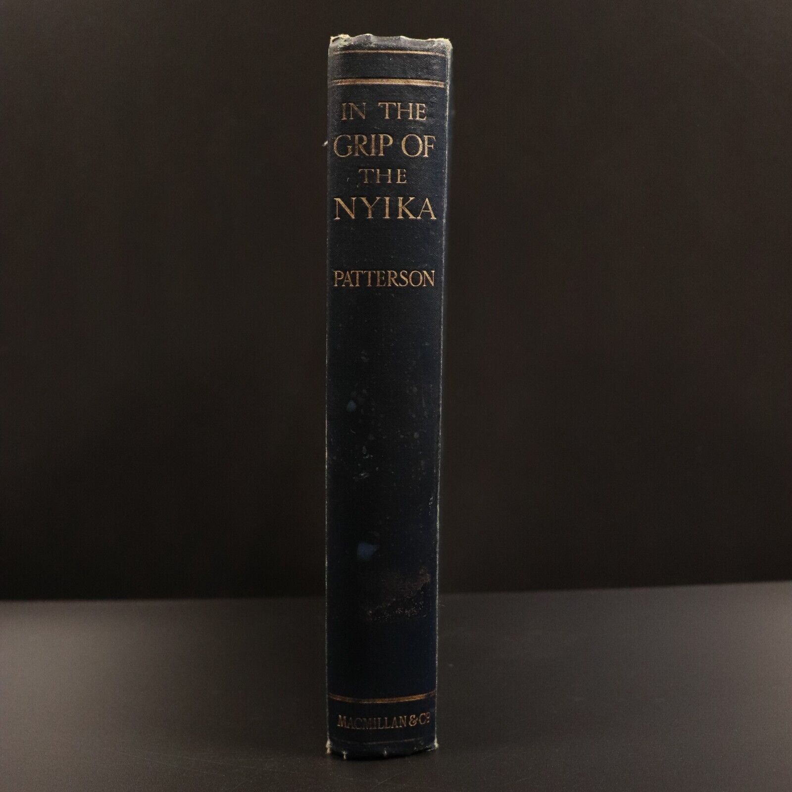 1909 In The Grip Of Nyika by JH Patterson Antique British African History Book