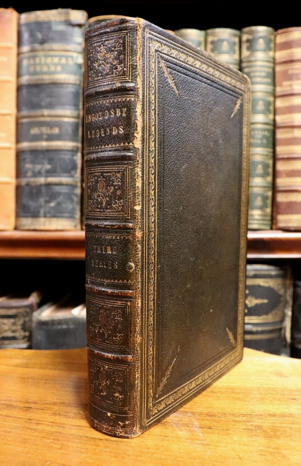 The Ingoldsby Legends Or Mirth & Marvels - 1847 - Antique Literature Book