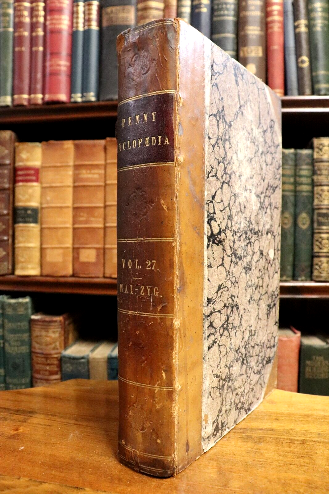 The Penny Cyclopaedia Vol. 27 - 1843 - Antique History Book