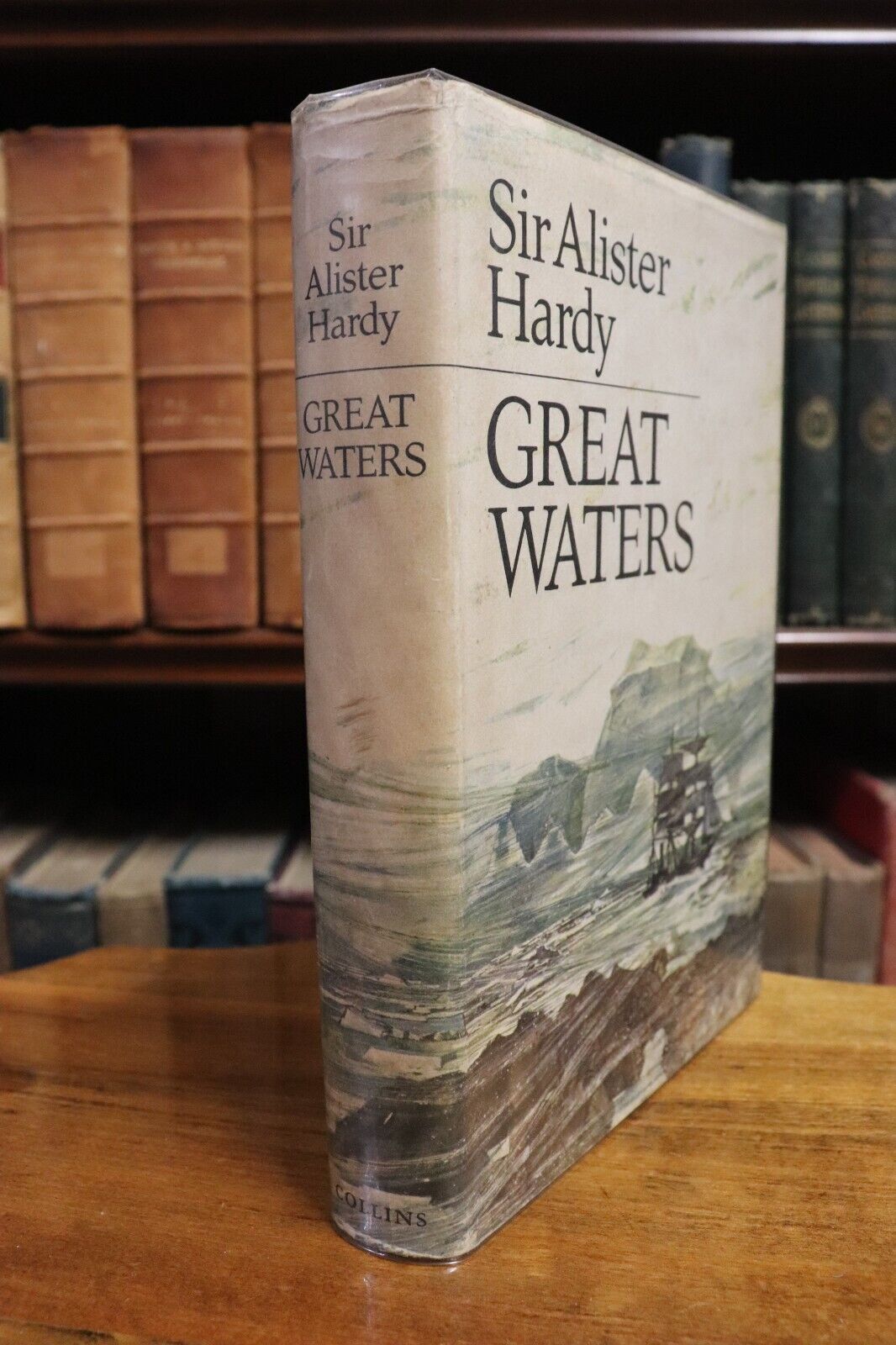 1967 Great Waters by Sir Alister Hardy 1st Edition Maritime Whaling Book - 0