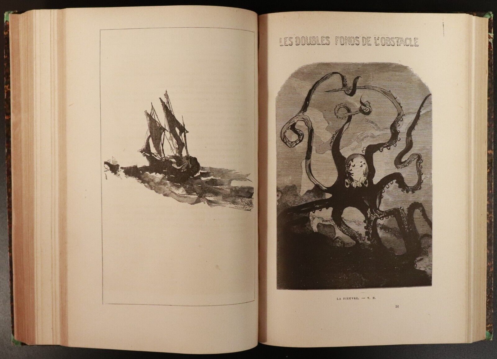 c1879 5vol Diverses Oeuvres De Victor Hugo Antiquarian Books Fine Binding