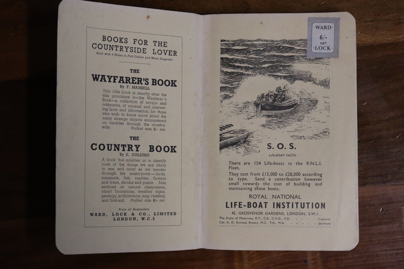 Guide To Ilfracombe: Ward Lock & Co - c1930 - Antique Travel Guide Book w/Maps
