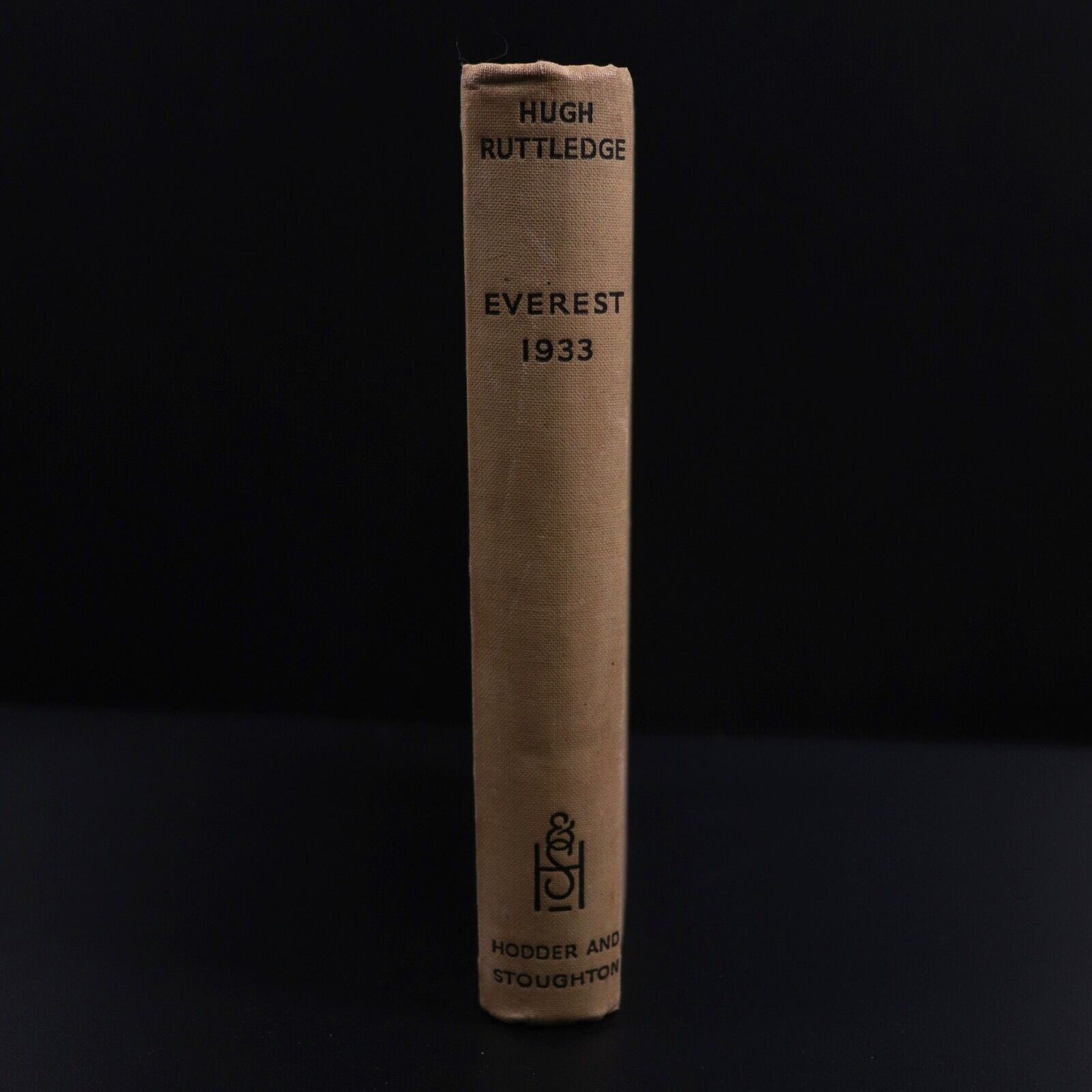 1943 "Everest 1933" by Hugh Ruttledge Antique Mountain Exploration Book