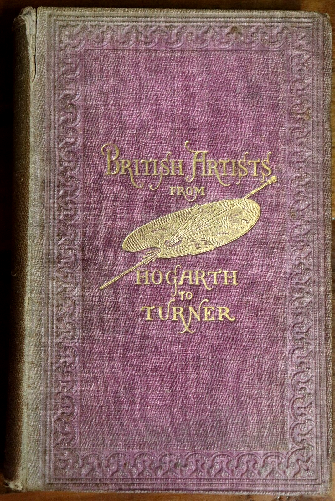 British Artists From Hogarth To Turner - 1861 - Vol 1 - Antique Art Book