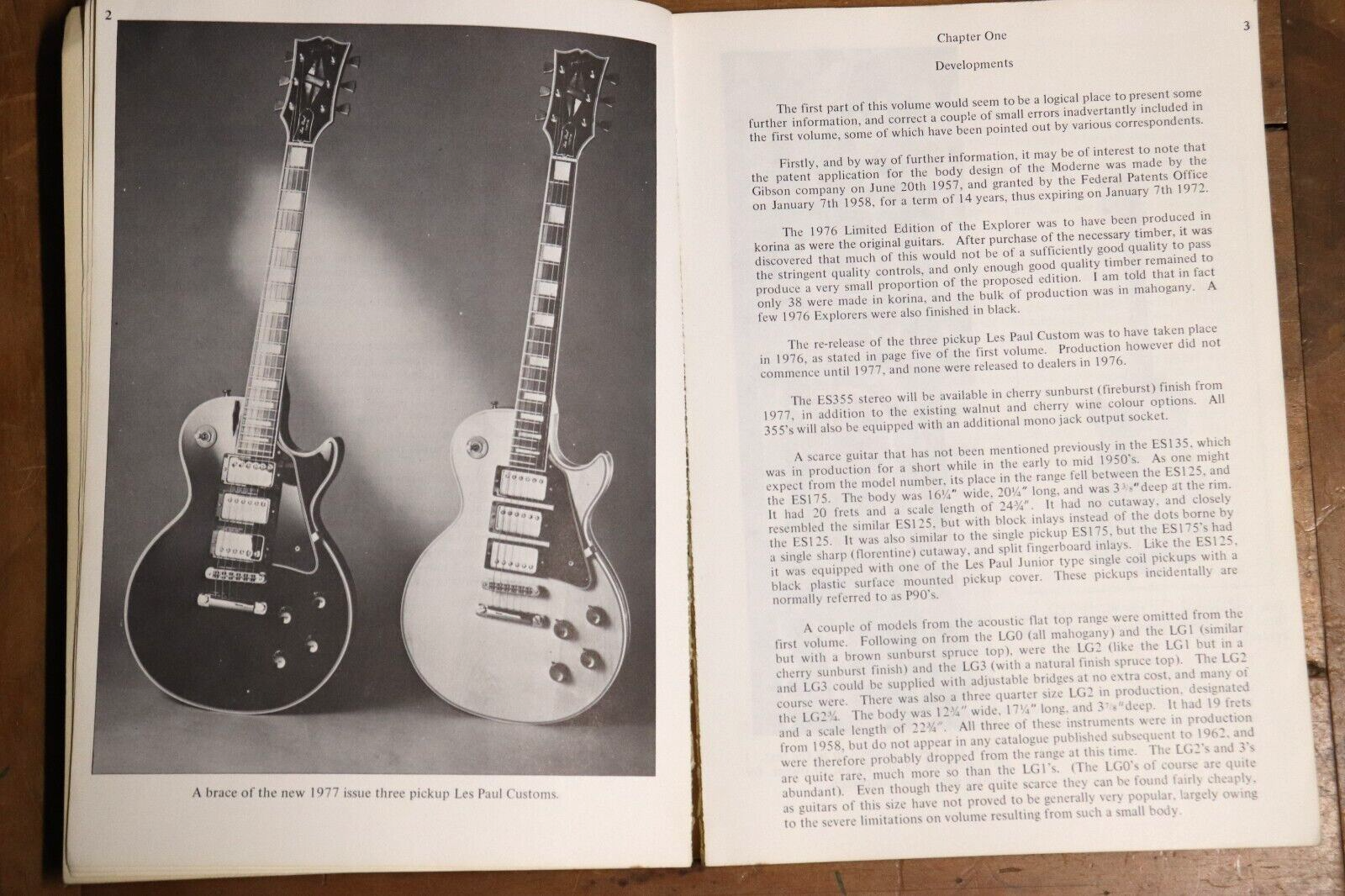 1990 The Gibson Guitar Vol. 2 by Ian C Bishop Gibson Guitar Reference Book