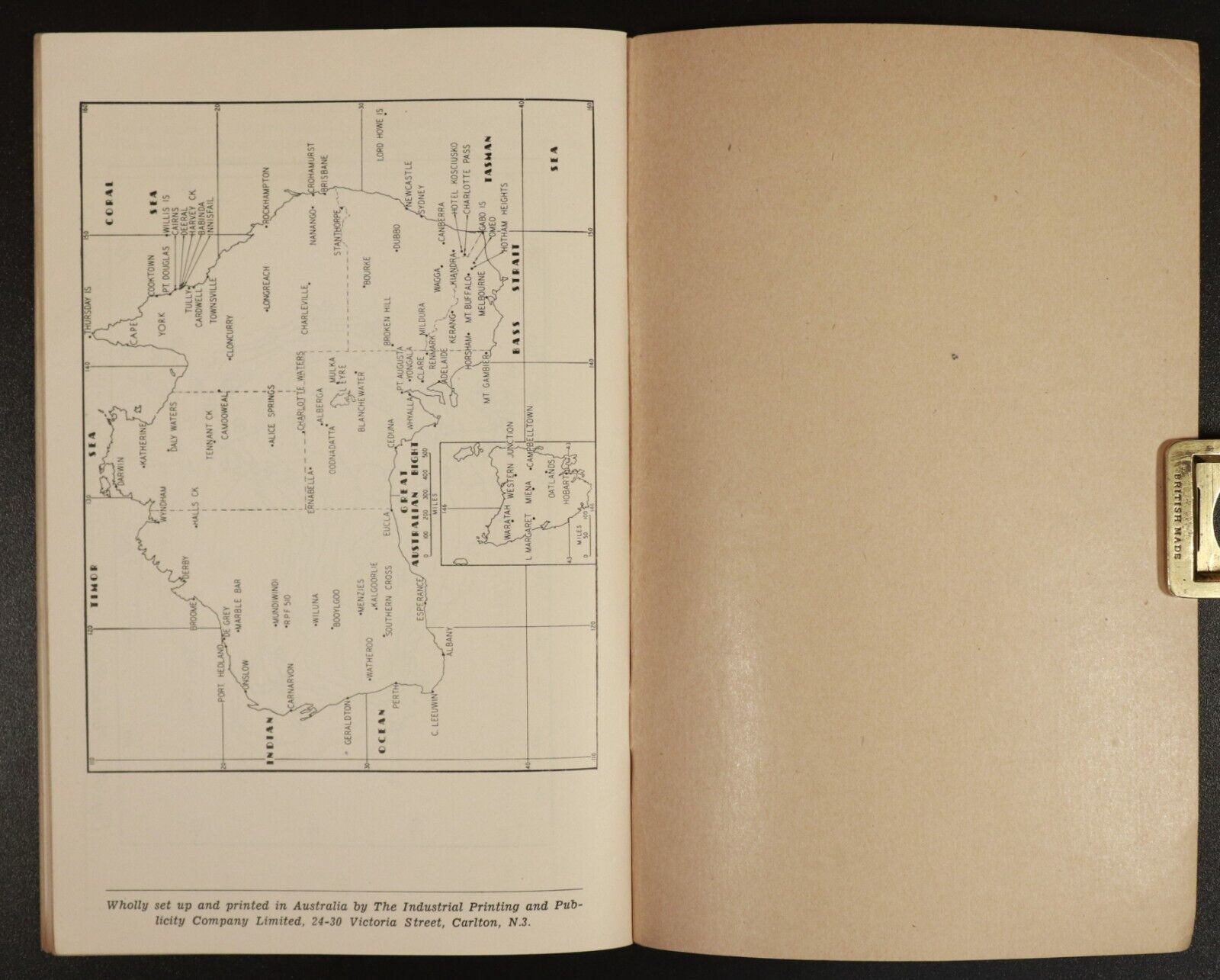 1956 Australian Forecasting & Climate by H.T. Ashton Weather Reference Book