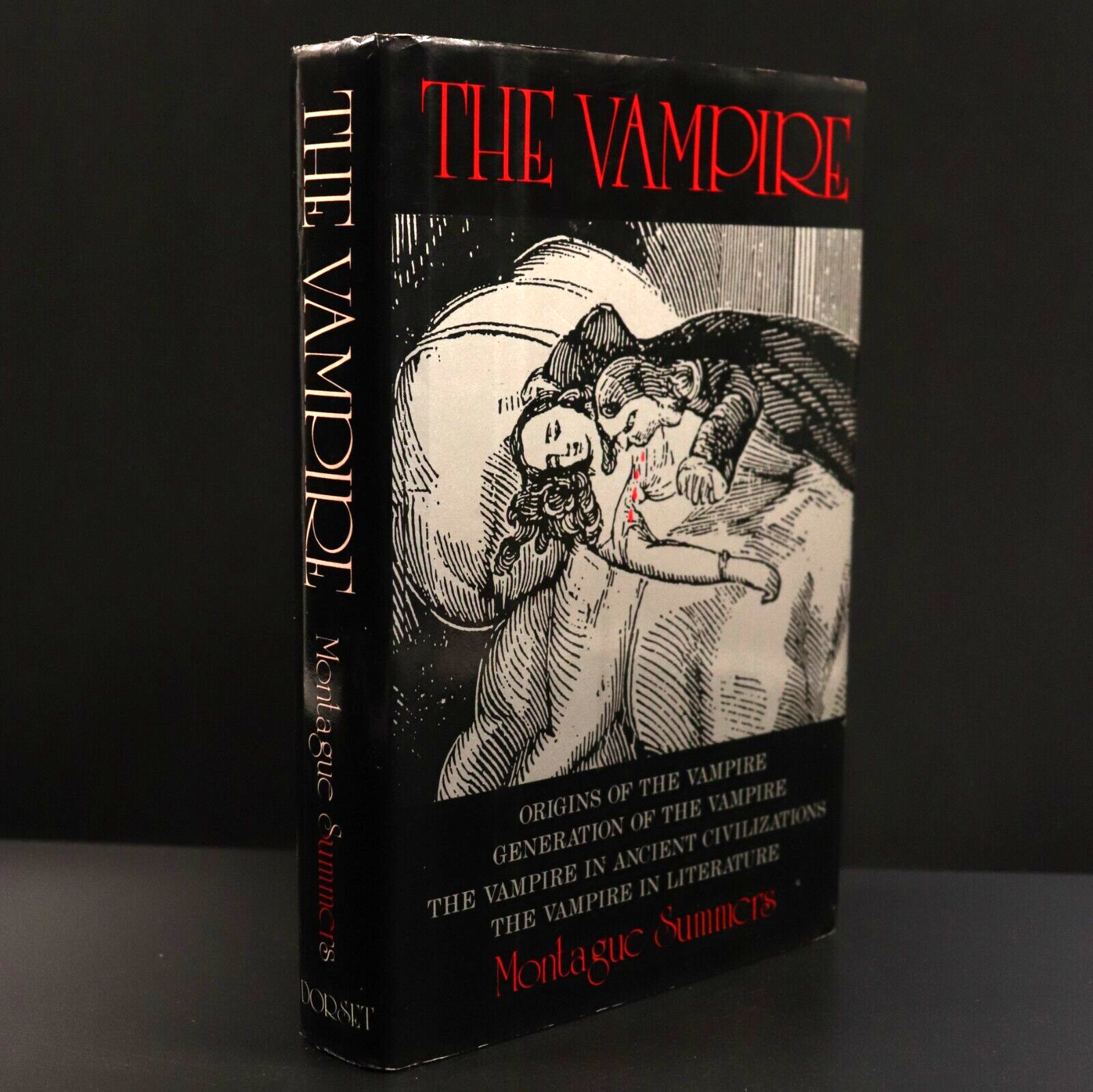 1991 The Vampire by Montague Summers Occult History & Reference Book Vampires
