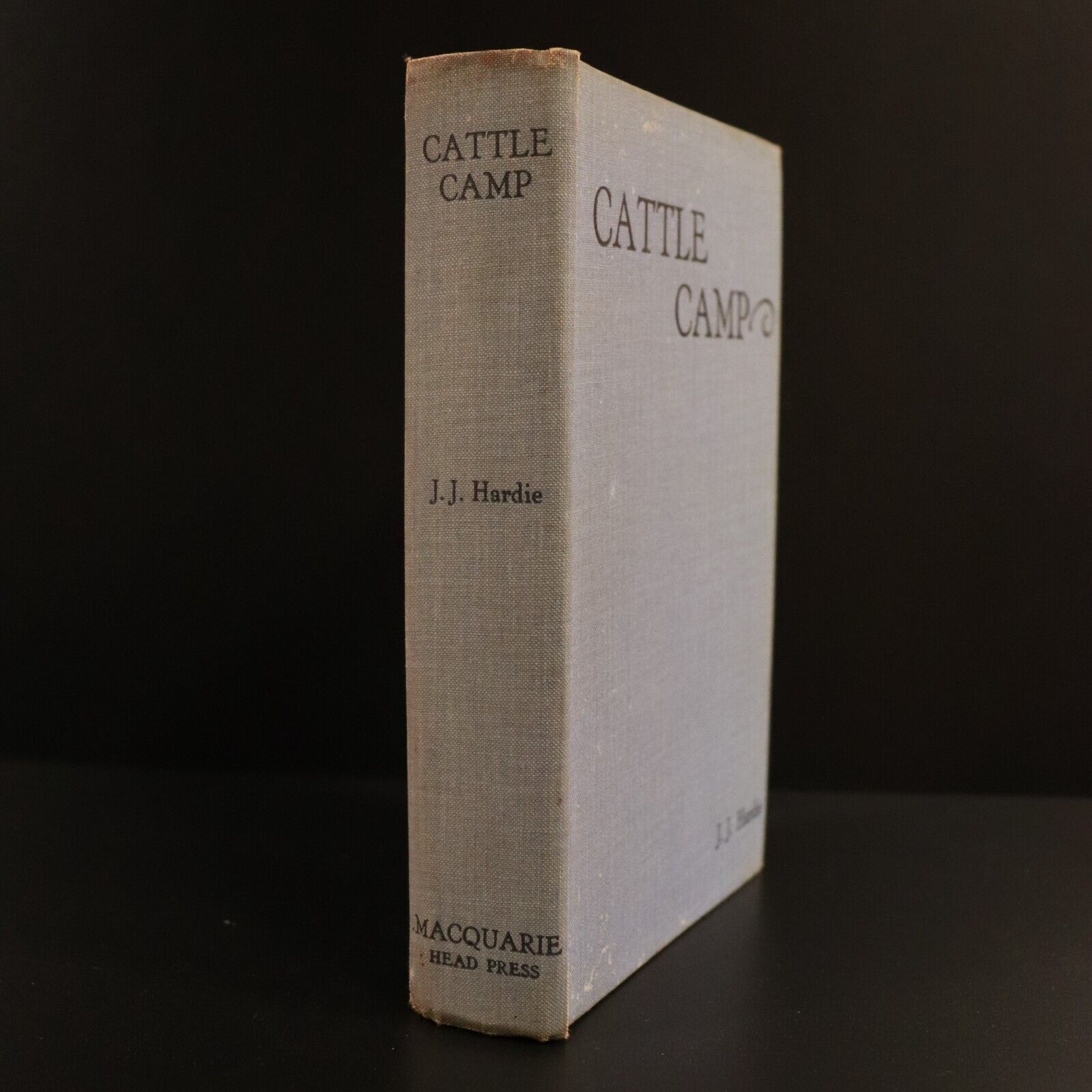 1934 Cattle Camp by J.J. Hardie Antique Australian Fiction Book Scarce