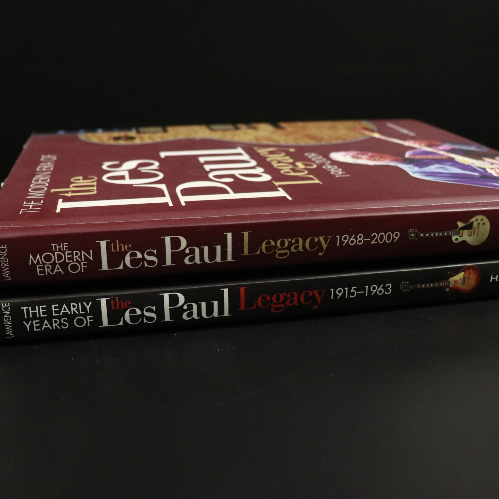 2008/9 2vol The Les Paul Legacy by Robb Lawrence Gibson Guitar History Book Set - 0