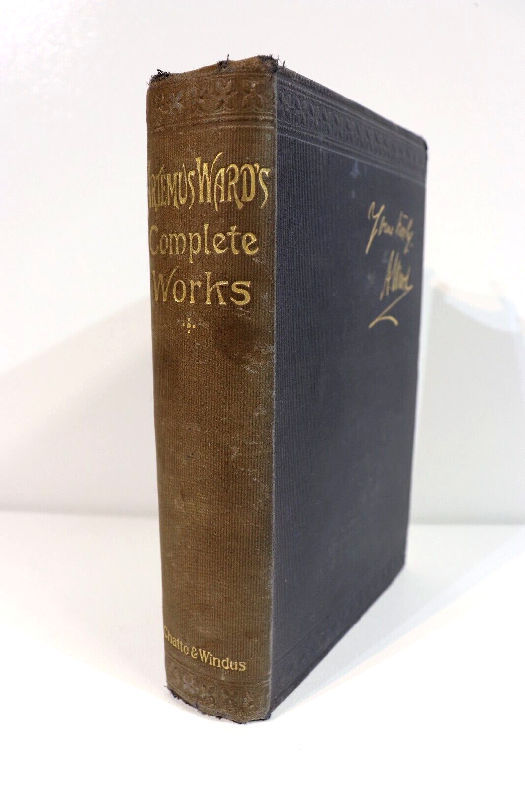 The Complete Works Of Artemus Ward - 1899 - Antique American History Book