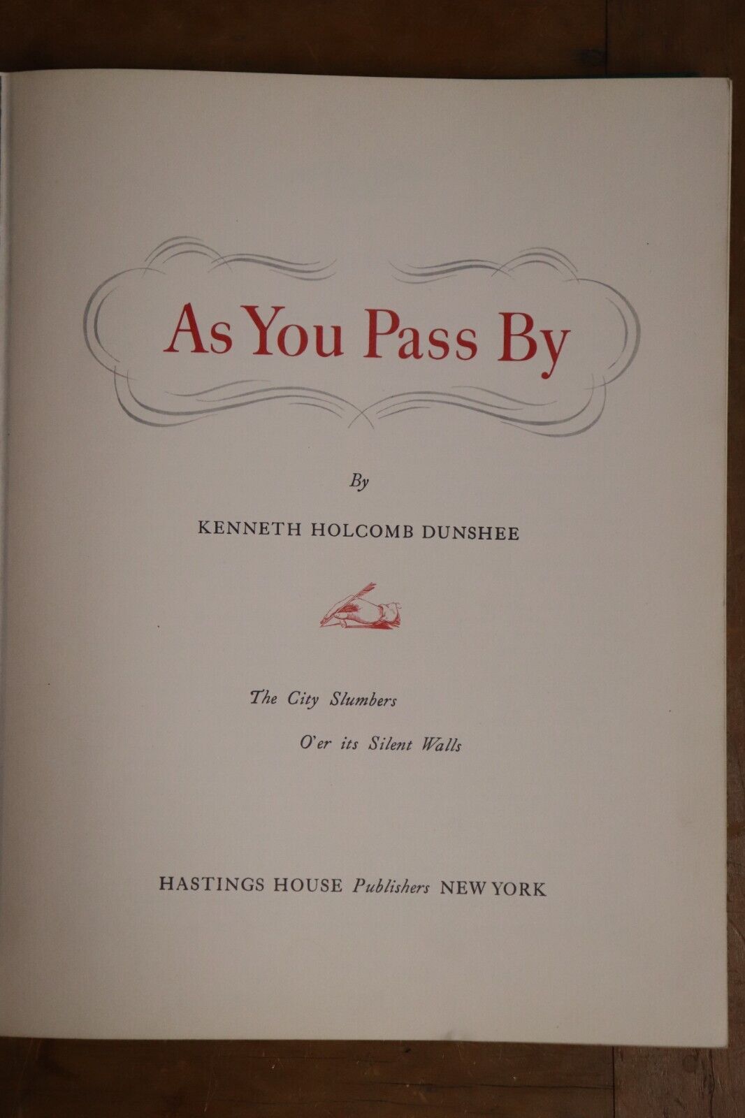 As You Pass By - 1952 - 1st Edition American History Book - 0