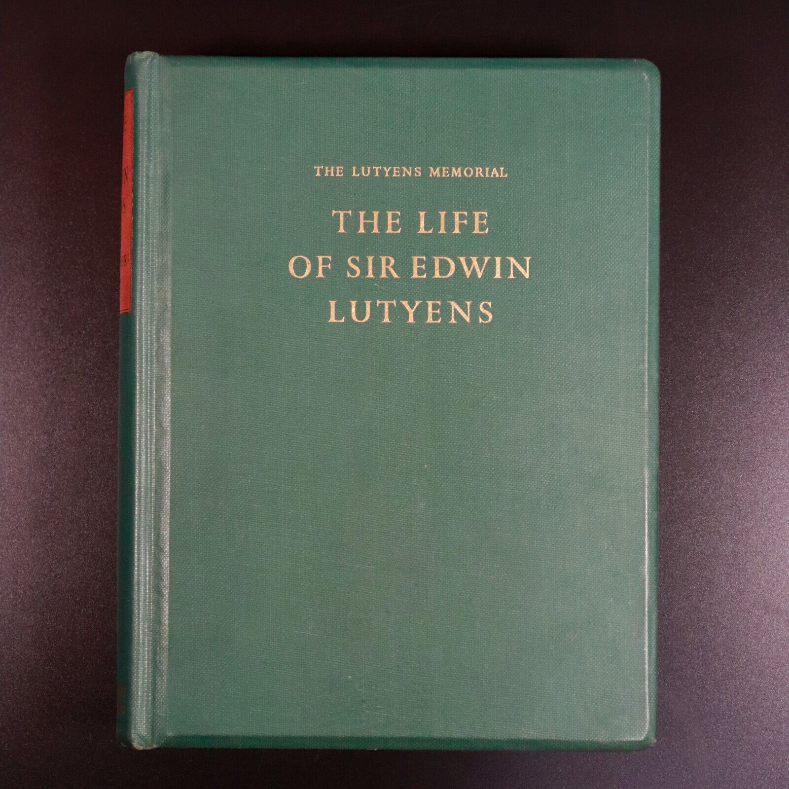 1950 The Life Of Sir Edwin Lutyens by C. Hussey Vintage Architecture Book