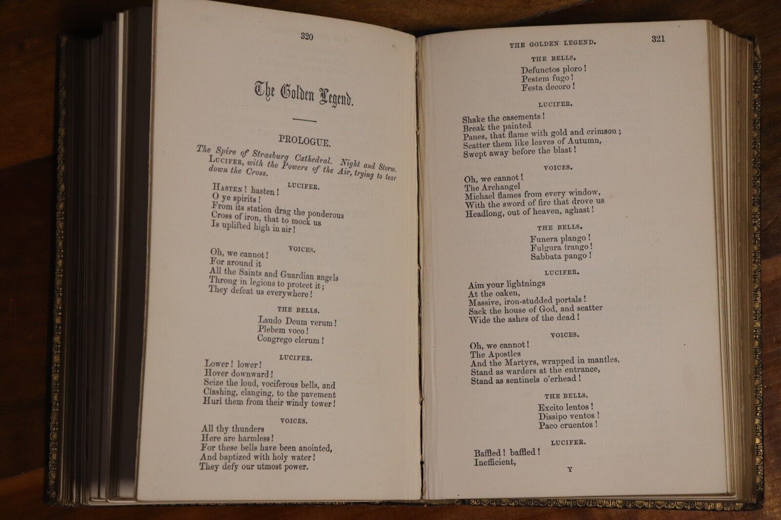 The Poetical Works Of Longfellow w/Hiawatha - 1856 - Antique Poetry Book