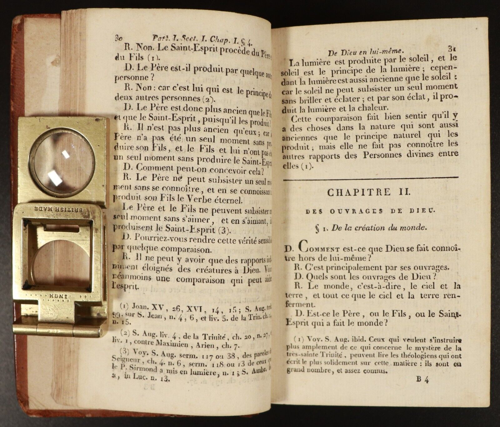 1819 Instructions Générales En Forme De Catéchisme Antiquarian Religious Book