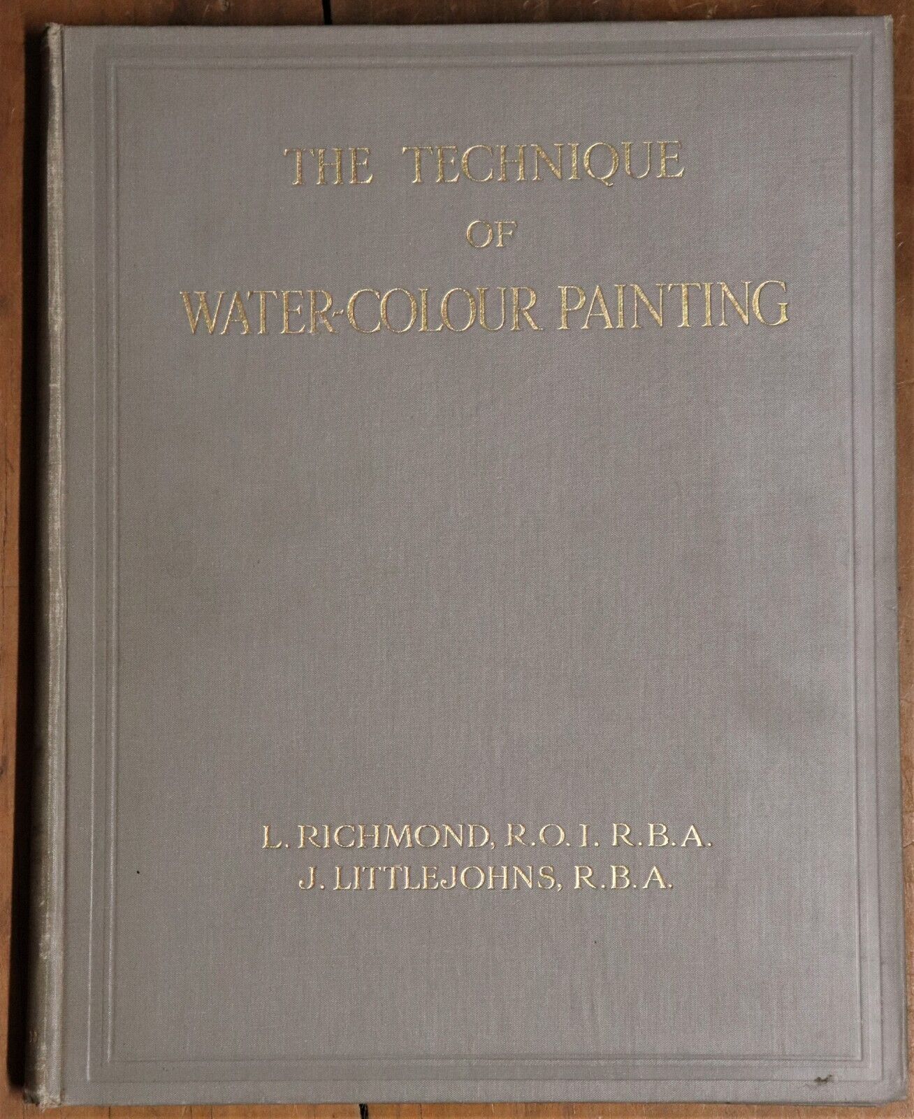 The Technique Of Water-Colour Painting - 1926 - Antique Art Book