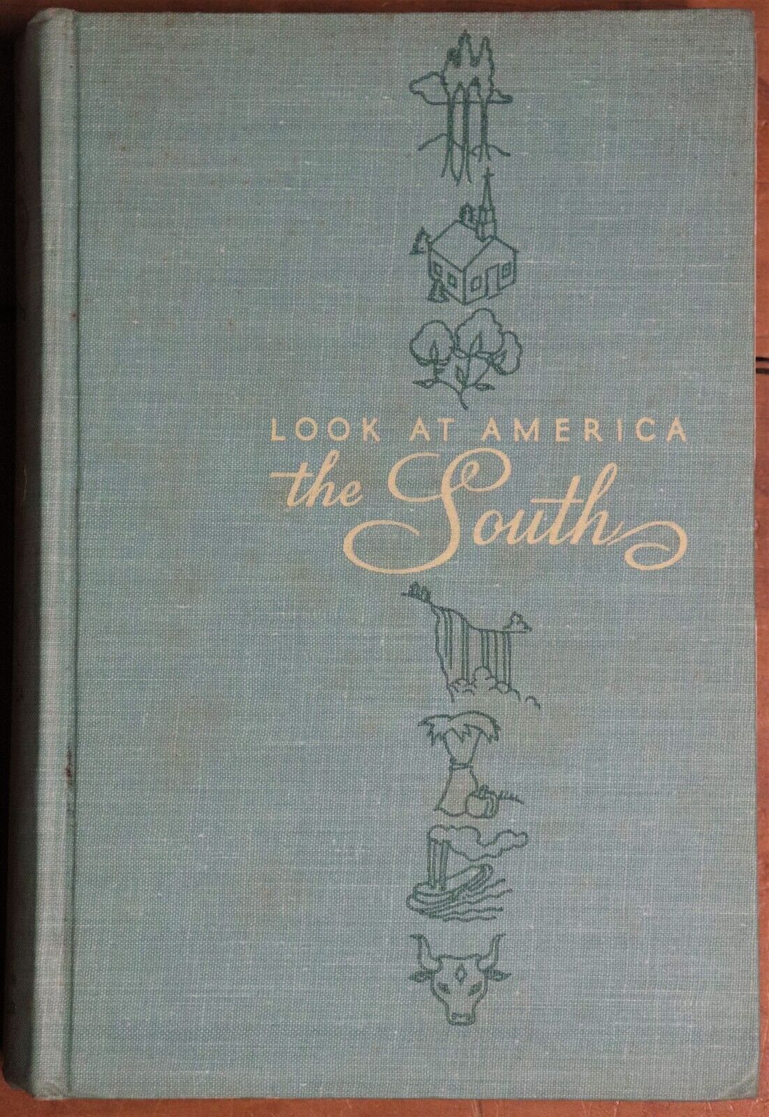 Look at America: The South - 1947 - 1st Edition Vintage Book