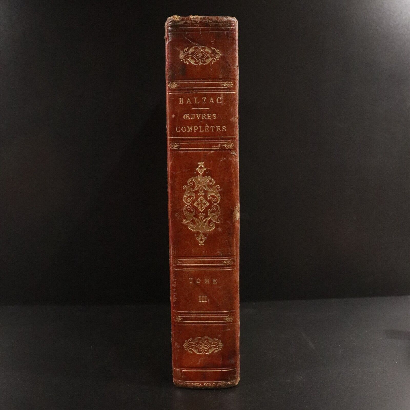 1911 Oevres Completes by H. De Balzac Antiquarian French Literature Books