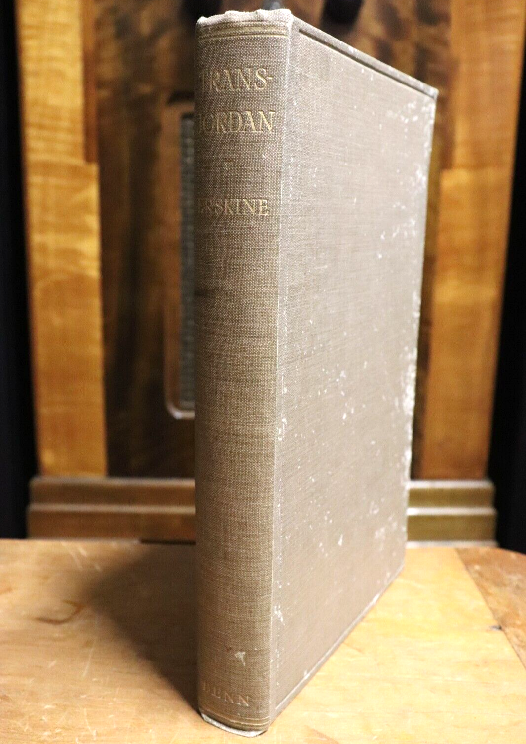 1924 Trans Jordan by S Erskine 1st Edition Antiquarian Middle East History Book